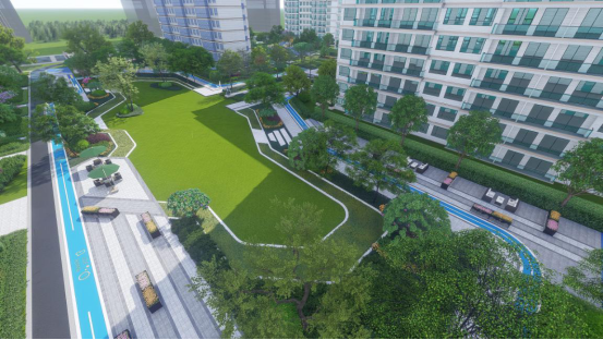 江悦润府匠著理想园林空间，让建筑在自然中生长