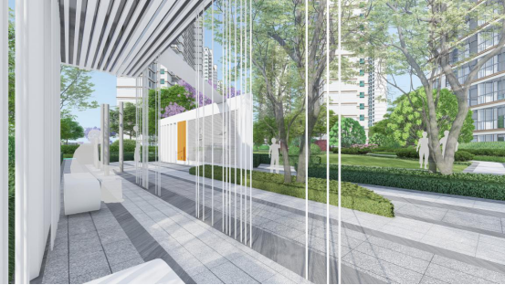 江悦润府匠著理想园林空间，让建筑在自然中生长
