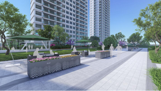 江悦润府匠著理想园林空间，让建筑在自然中生长